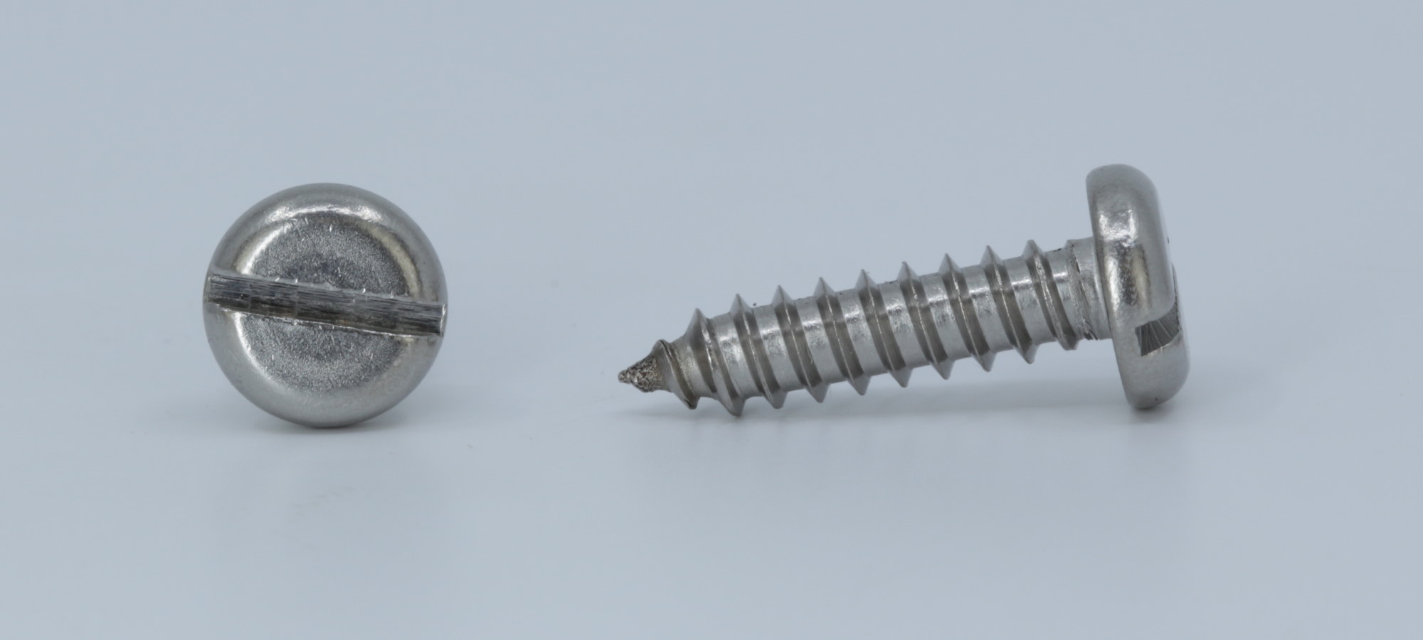 DIN 7971 - Edelstahl A2 - 2,2x13 - Blechschrauben Zylinderkopf Schlitz