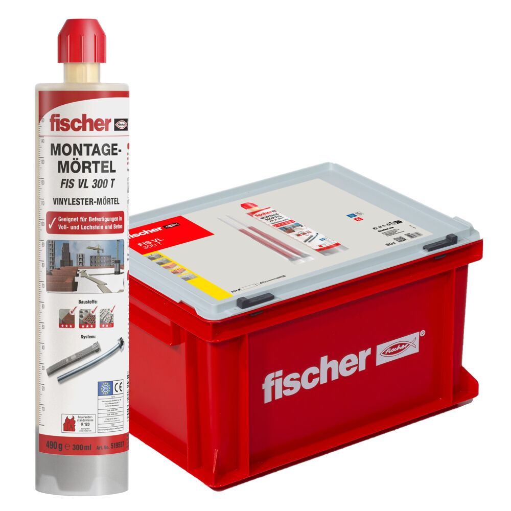 fischer Handwerkerkoffer FIS VL 300 T HWK Groß - AUSLAUF