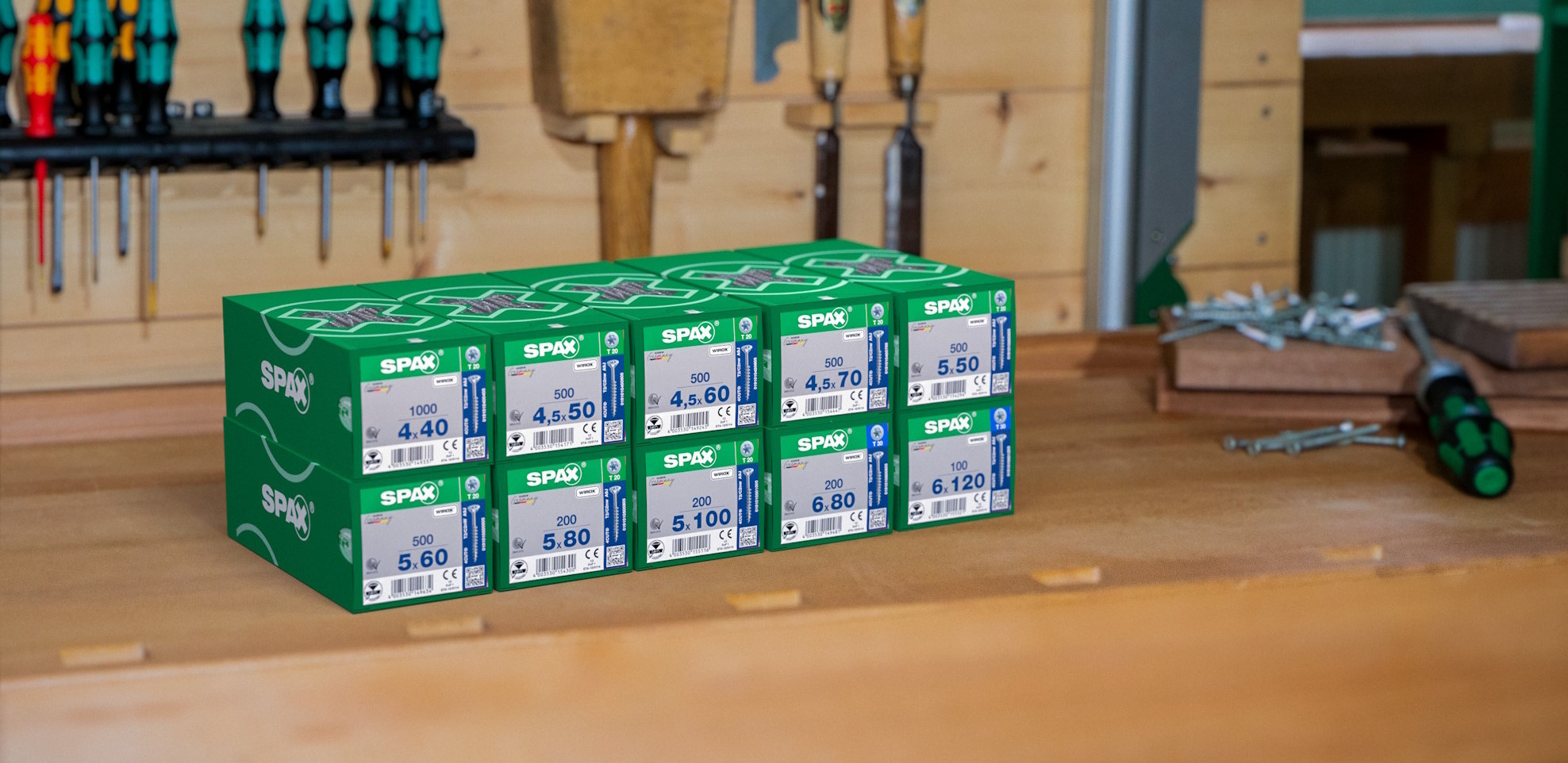 SPAX Heimwerker Set - Smart mit 4.200 Schrauben - AUSLAUF