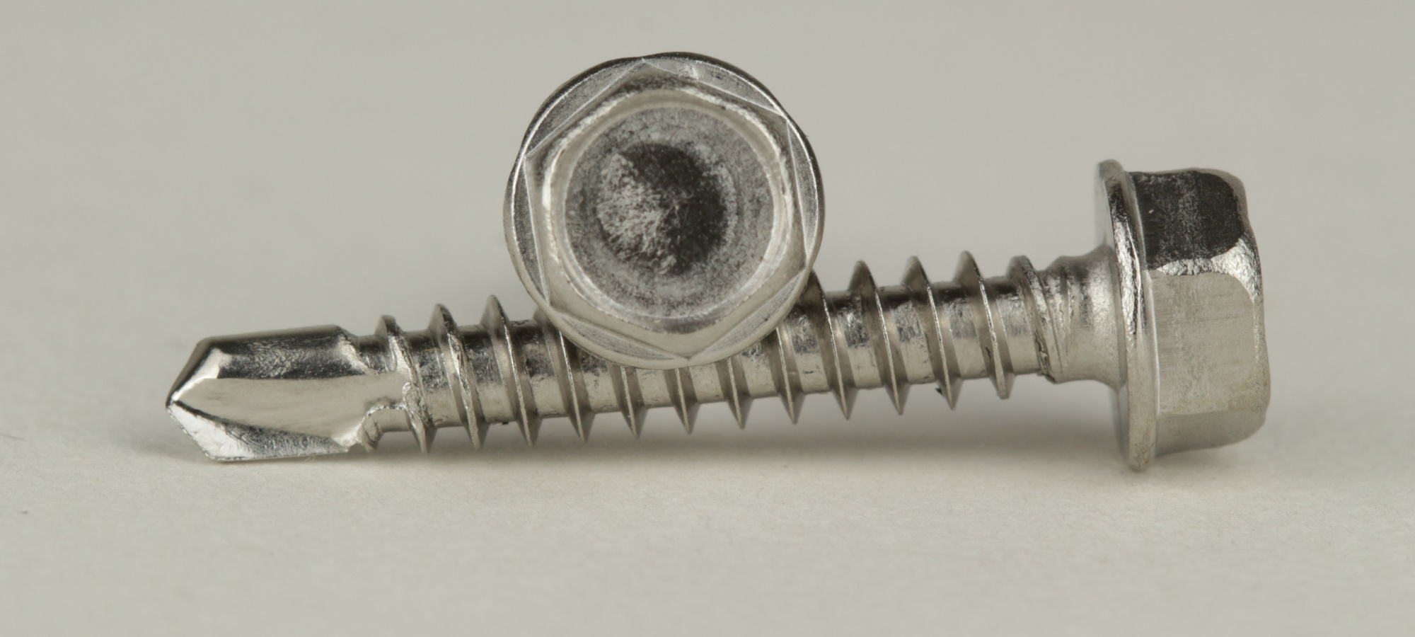 DIN 7504 - Edelstahl 1.4006 - Form K - 4,8x35 - Bohrschrauben Sechskantkopf