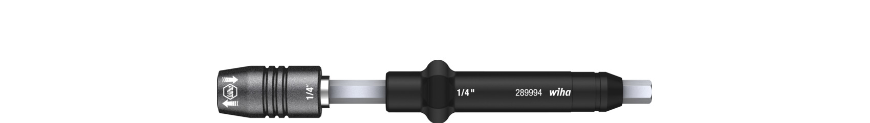 Wiha Adapterklinge für Drehmoment-Schraubendreher mit Quergriff Adapter 3/8''