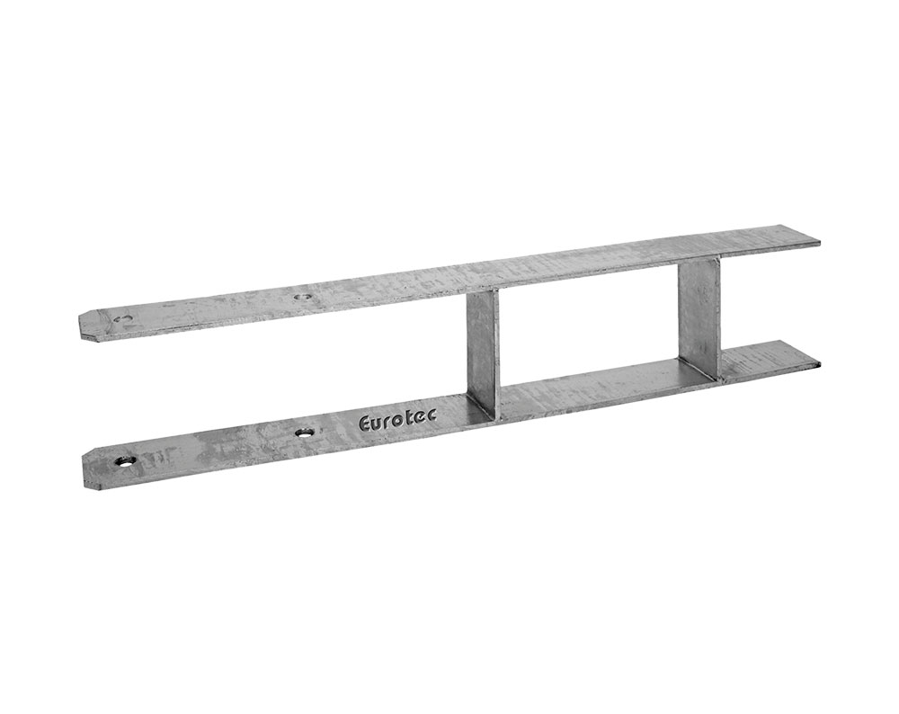 Eurotec  H-Pfostenanker - Stahl feuerverzinkt - 8-600 mm für 160 mm Pfosten