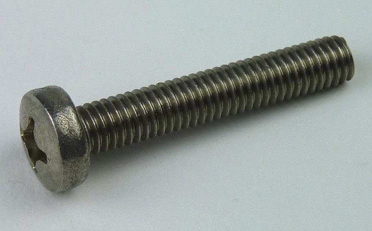 DIN 7985 - Edelstahl A2 - M 1,6x5 - Linsenschrauben mit Kreuzschlitz H
