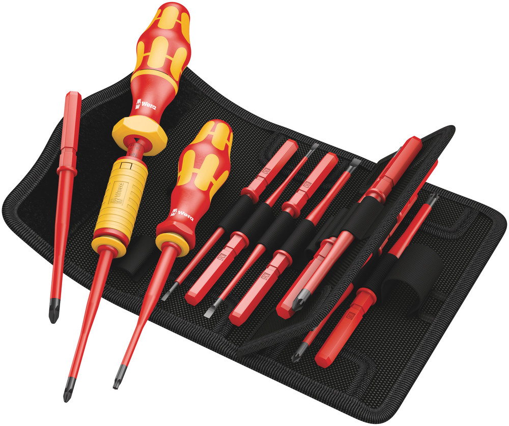 Wera Kraftform Kompakt VDE 16 Torque 1,2-3,0 Nm extra slim 1, 16-teilig