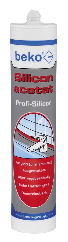 beko Silikon acetat - 310 ml - weiß