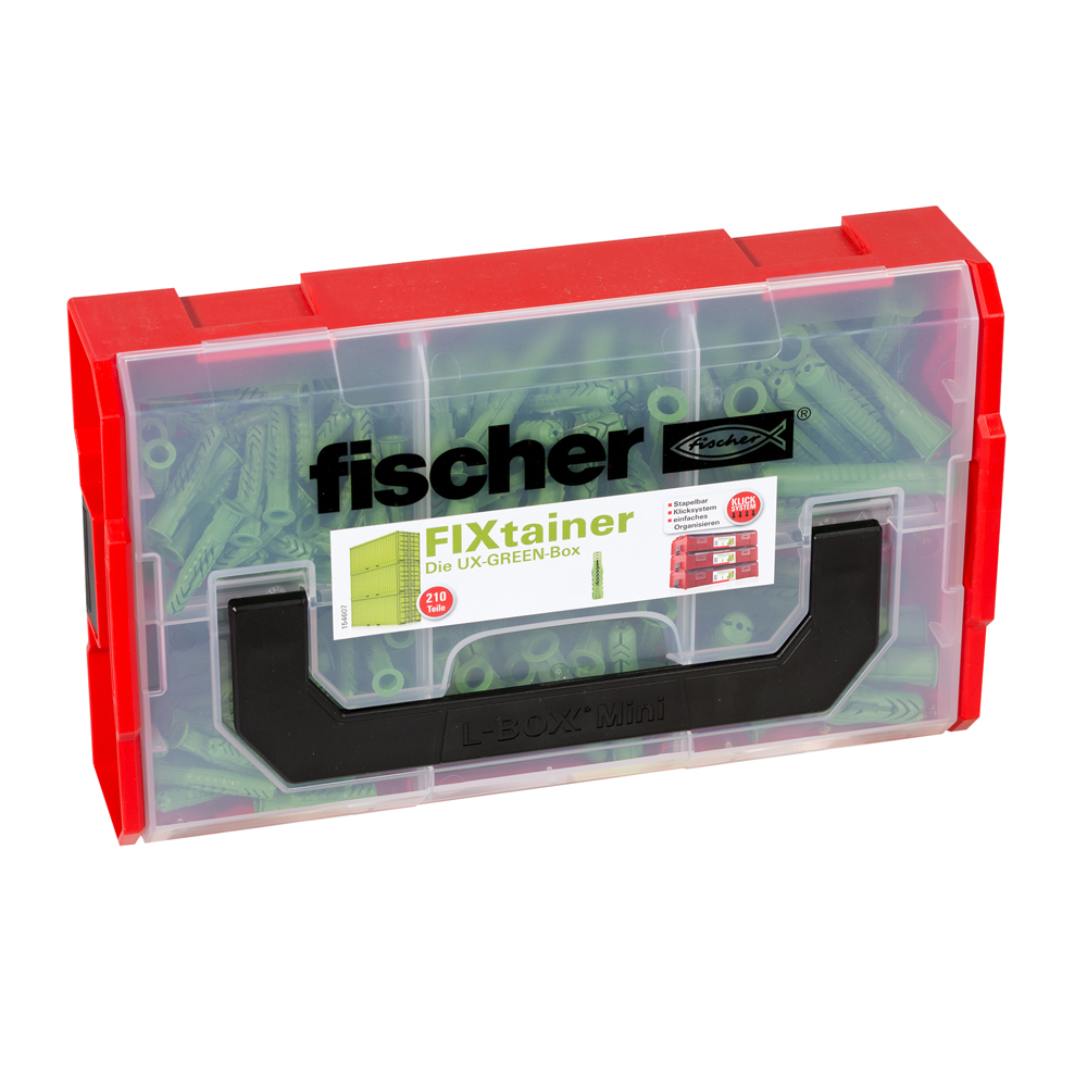 fischer FIXtainer - UX-green-Box - AUSLAUF