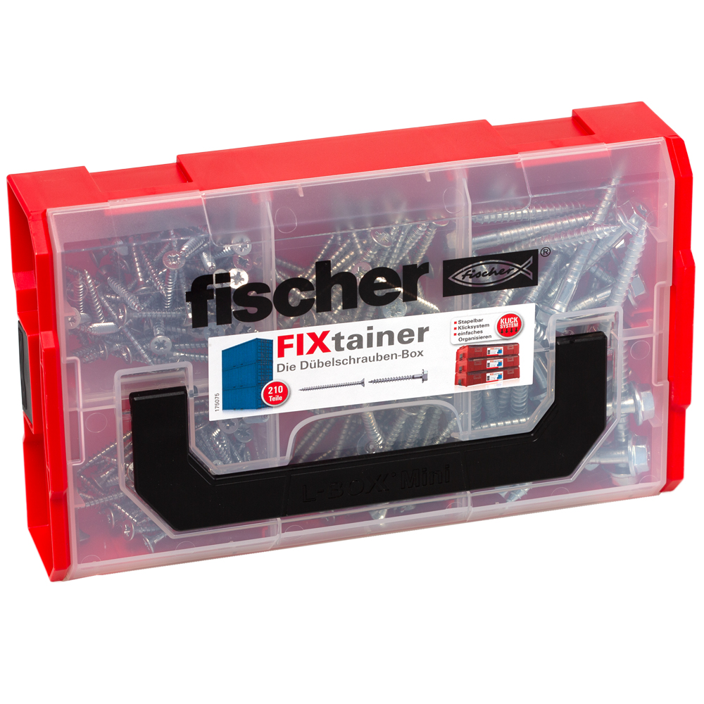 fischer FIXtainer Dübelschraube