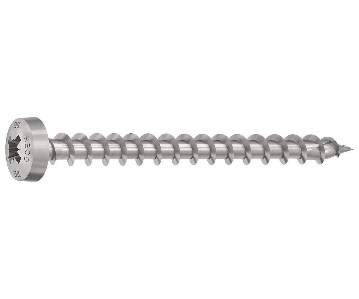 HECO TOPIX-plus - Edelstahl A2  - 3,0x20 mm - Halbrundkopf PZ1 - variables VG - Kleinpaket