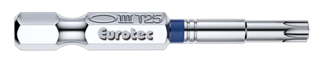 Eurotec Bit lang - TX 25 - 1/4"x50 mm