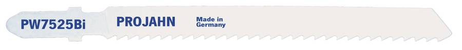 5 x Projahn Stichsägeblätter PM7525 Bi - 75x2,5mm - für Plexiglas