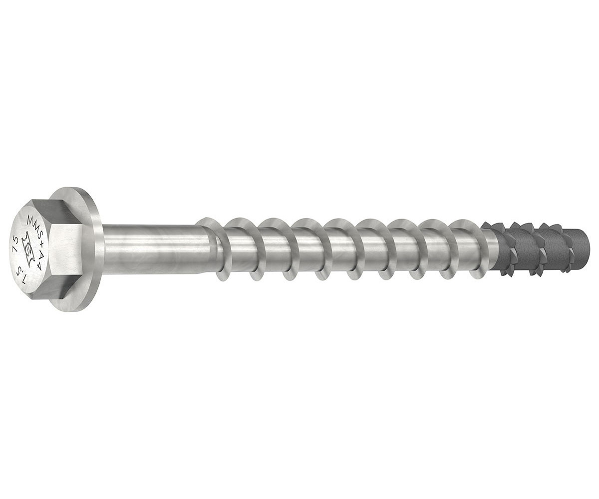 HECO MULTI-MONTI-plus F - Edelstahl A4 - 7,5x95 - Senkkopf - TX 30