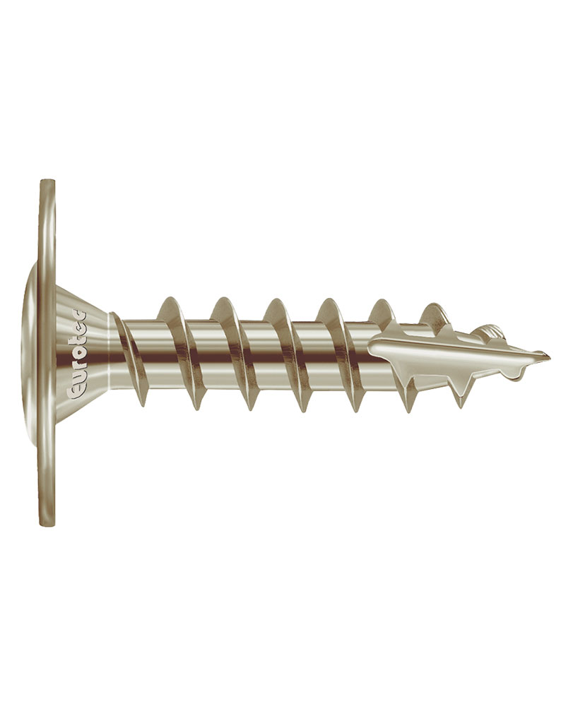 Eurotec  Pfostenverbinderschraube - Stahl sonderbeschichtet - 8x40 mm - Tellerkopf TX40 - AUSLAUF