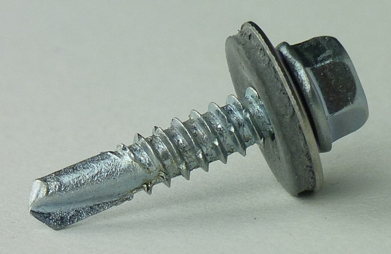 BI-Metall Bohrschrauben - Scheibe 16 mm - Bohrleistung 12 mm - 5,5x158