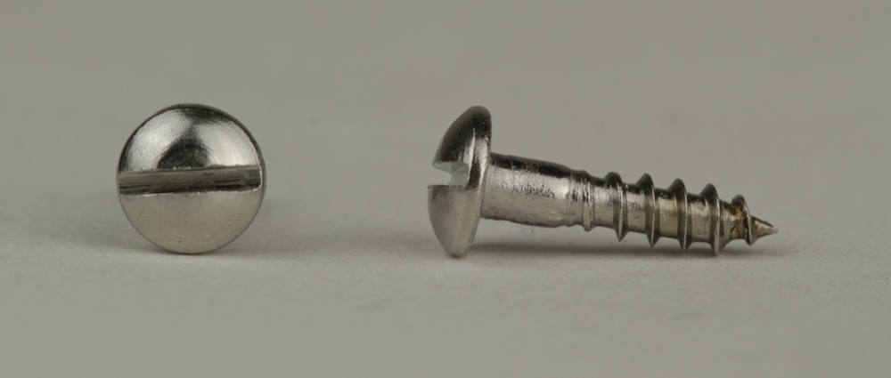 DIN 96 - Edelstahl A2 - 3,5x50 - Holzschrauben mit Linsenkopf und Schlitz
