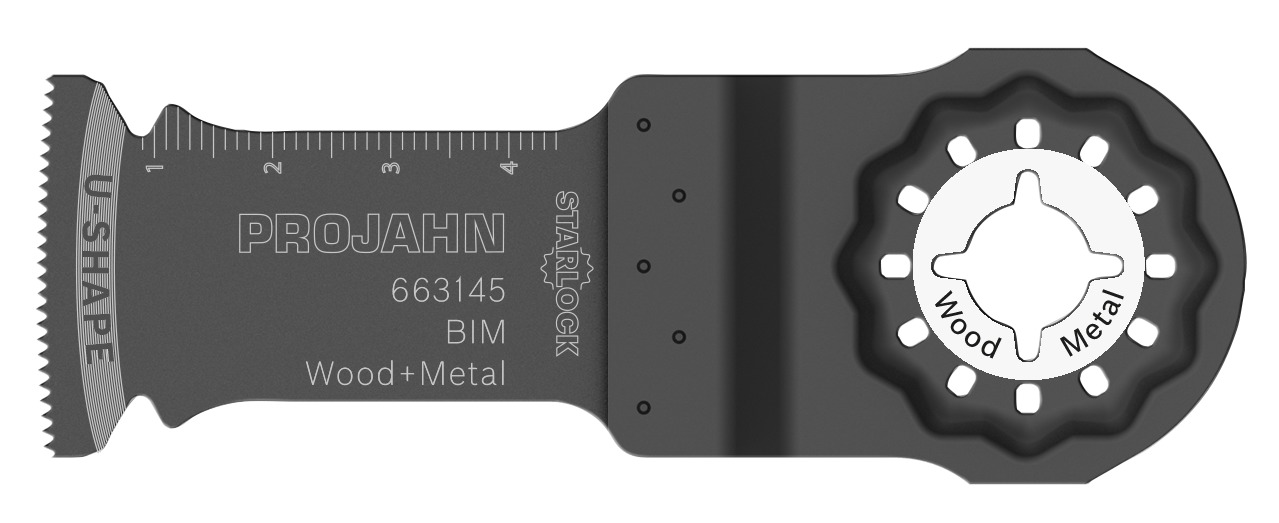 Projahn Tauchsägeblatt für Holz &. Metal, BIM, Starlock, 32mm x 50mm (Packung á 5 Stück)