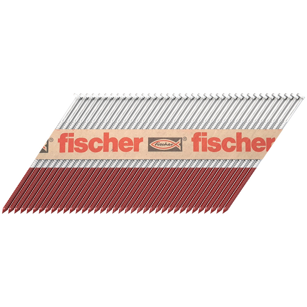 3.300 Stück Feuerverzinkter Rahmennagel mit Ringschaft FF NFP 51x2,8mm + 3 Gaskartuschen